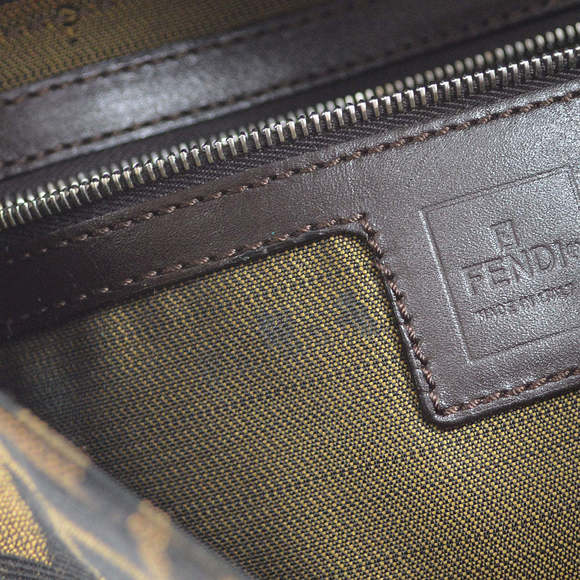 FENDI Brown Zucca Baguette Handbag 112824 - Picture 8 of 10